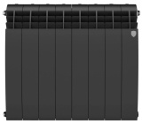 Радиатор ROYAL THERMO Revolution Bimetall 500 2.0 Noir Sable – 8 секц.